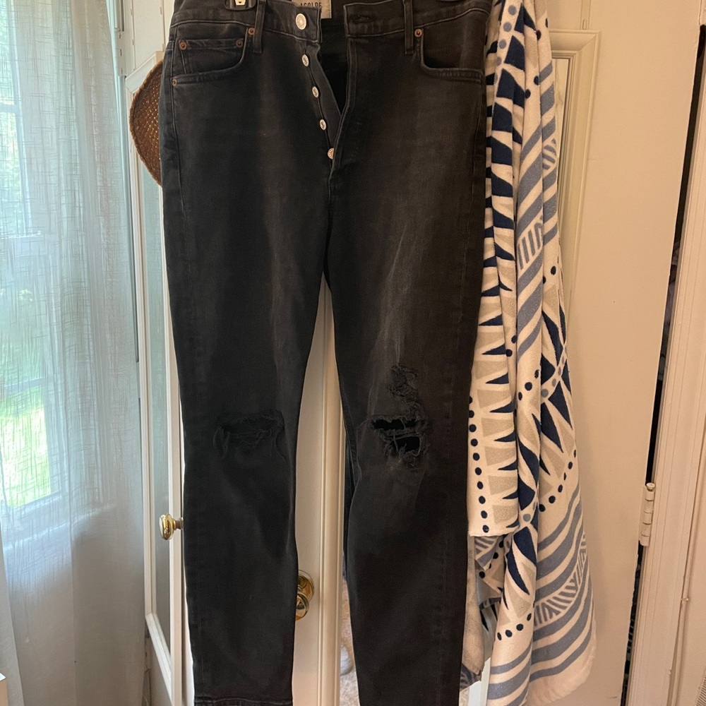 Agolde Black Jeans